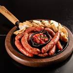 Linguiça artesanal com provolone