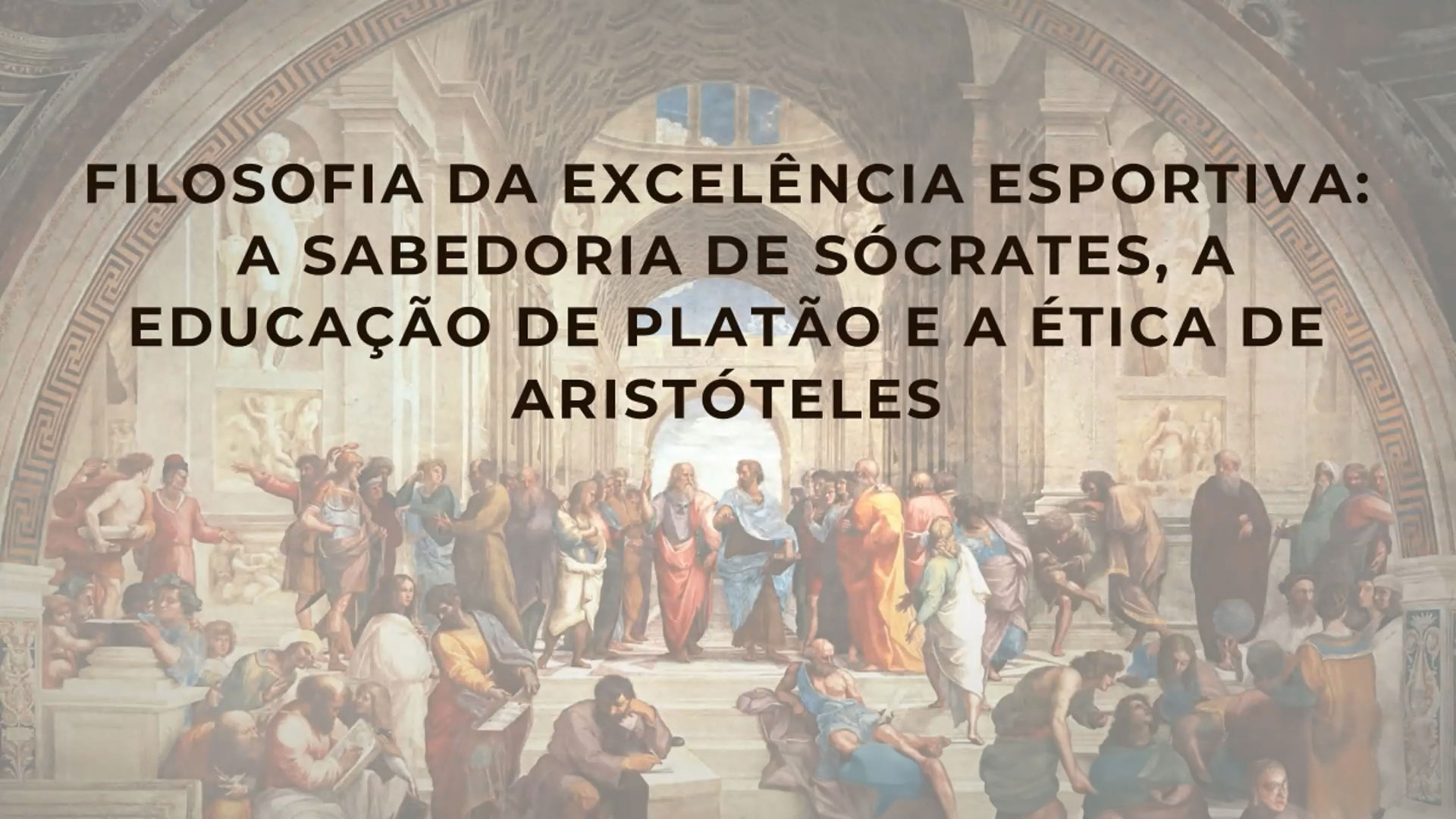 A Filosofia da Excelência Esportiva